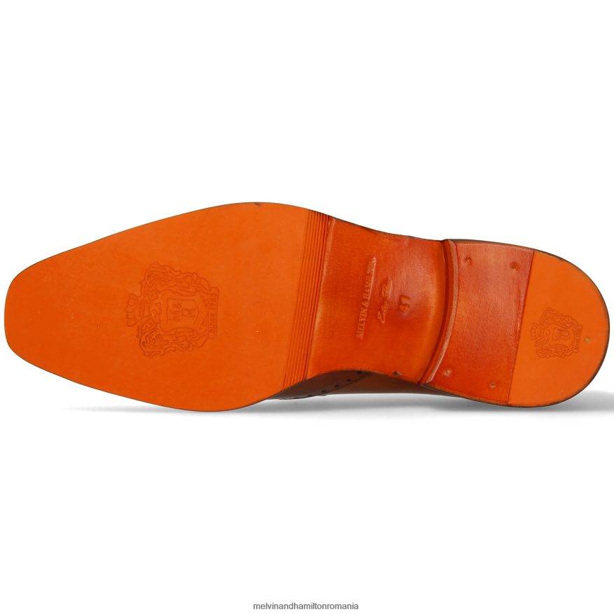 bărbați Melvin & Hamilton Jeff 14 maro pantofi derby 2R24J4449