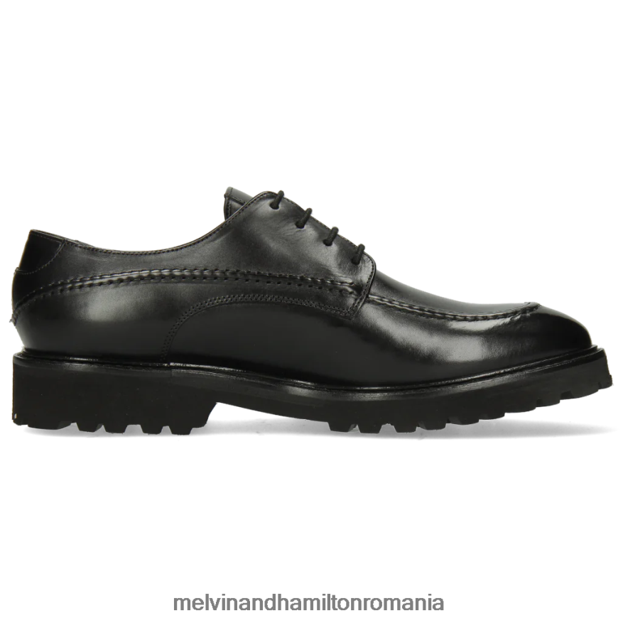 bărbați Melvin & Hamilton Matei 36 negru pantofi derby 2R24J4544