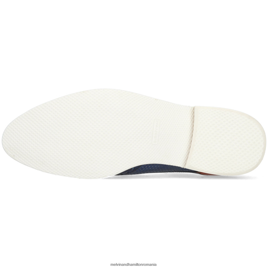 bărbați Melvin & Hamilton Scott 2 albastru pantofi derby 2R24J4512