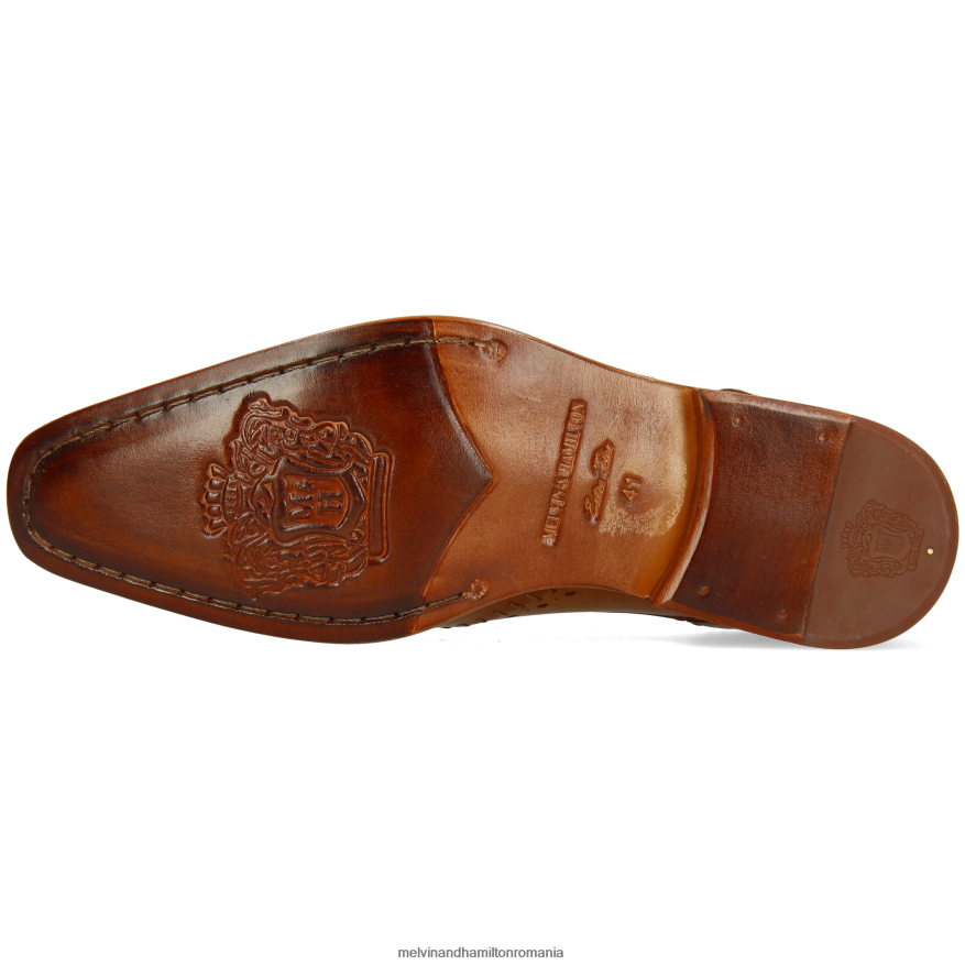 bărbați Melvin & Hamilton clark 1 maro pantofi derby 2R24J4408