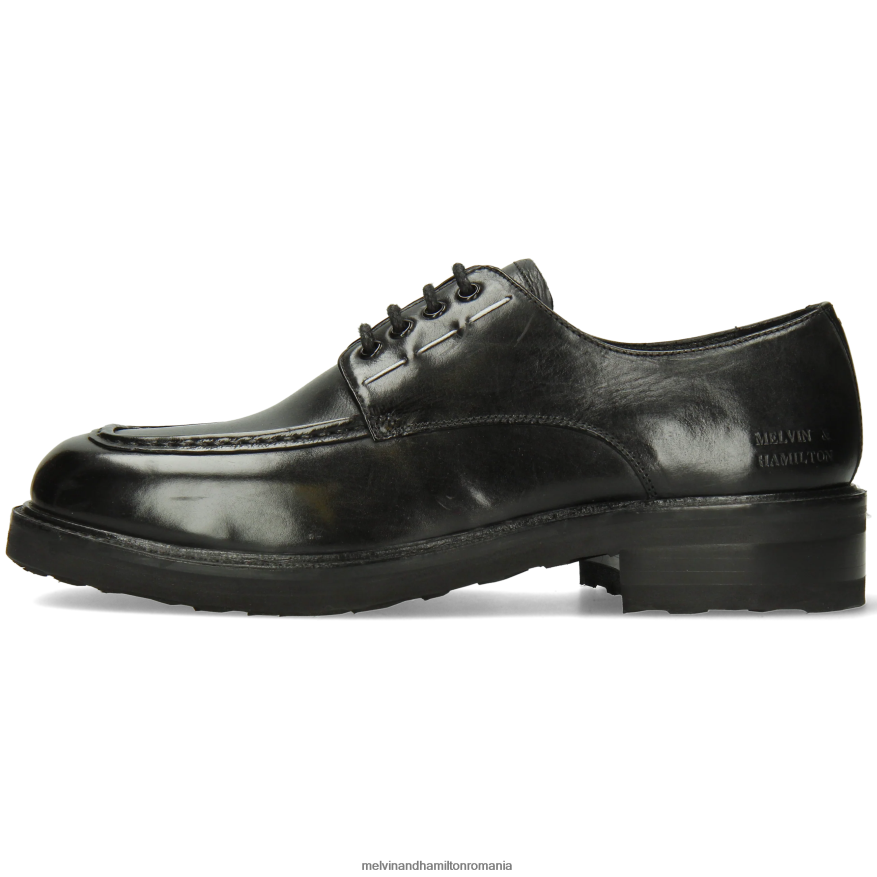bărbați Melvin & Hamilton clooney 6 negru pantofi derby 2R24J4425