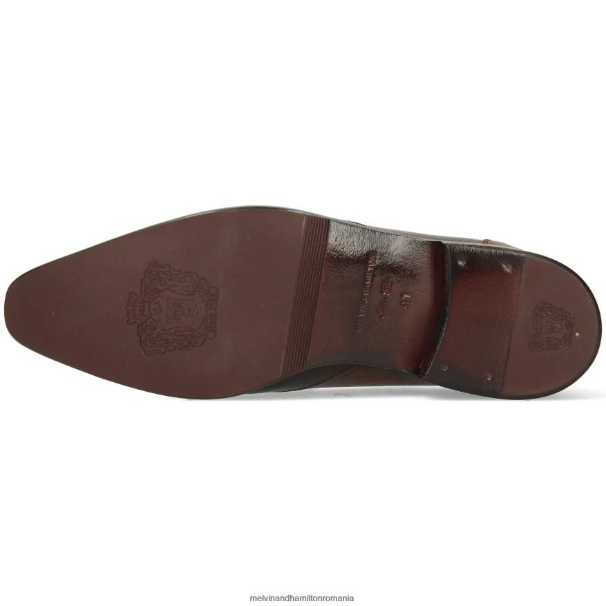 bărbați Melvin & Hamilton lancea 9 maro pantofi derby 2R24J4433