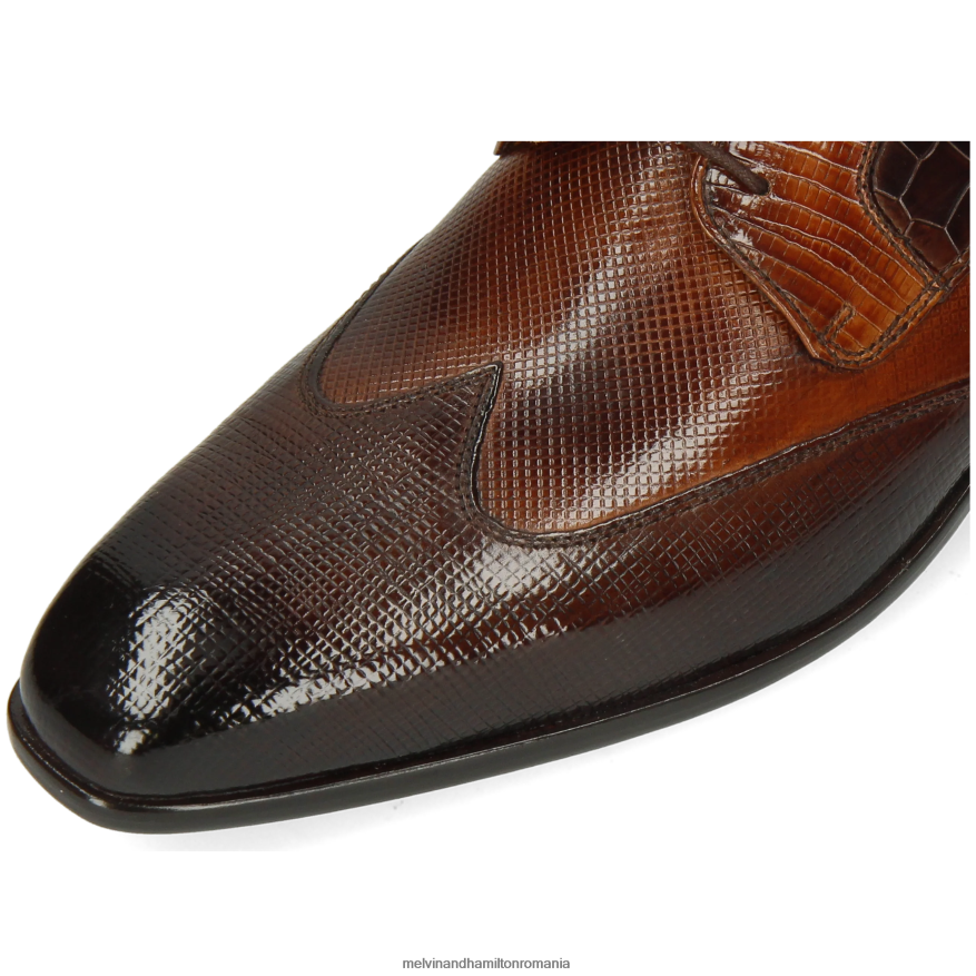 bărbați Melvin & Hamilton lancea 9 maro pantofi derby 2R24J4433