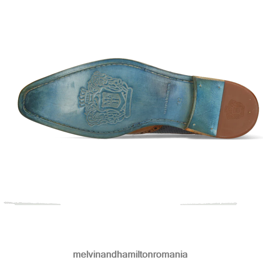 bărbați Melvin & Hamilton martin 15 maro pantofi derby 2R24J4494