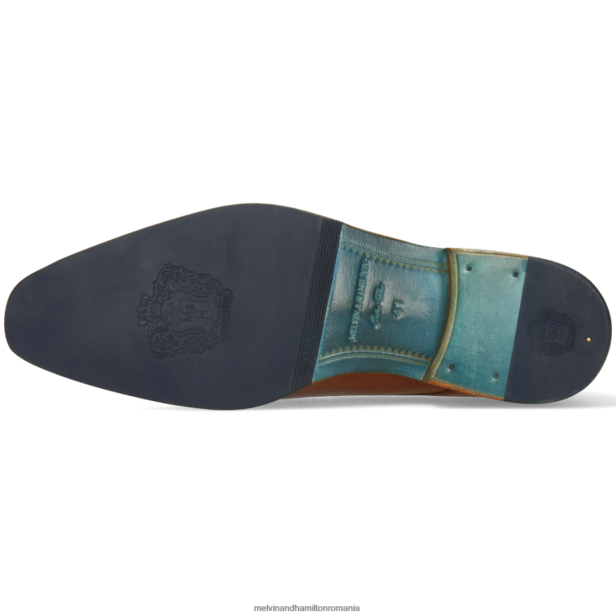 bărbați Melvin & Hamilton martin 1 maro pantofi derby 2R24J4495