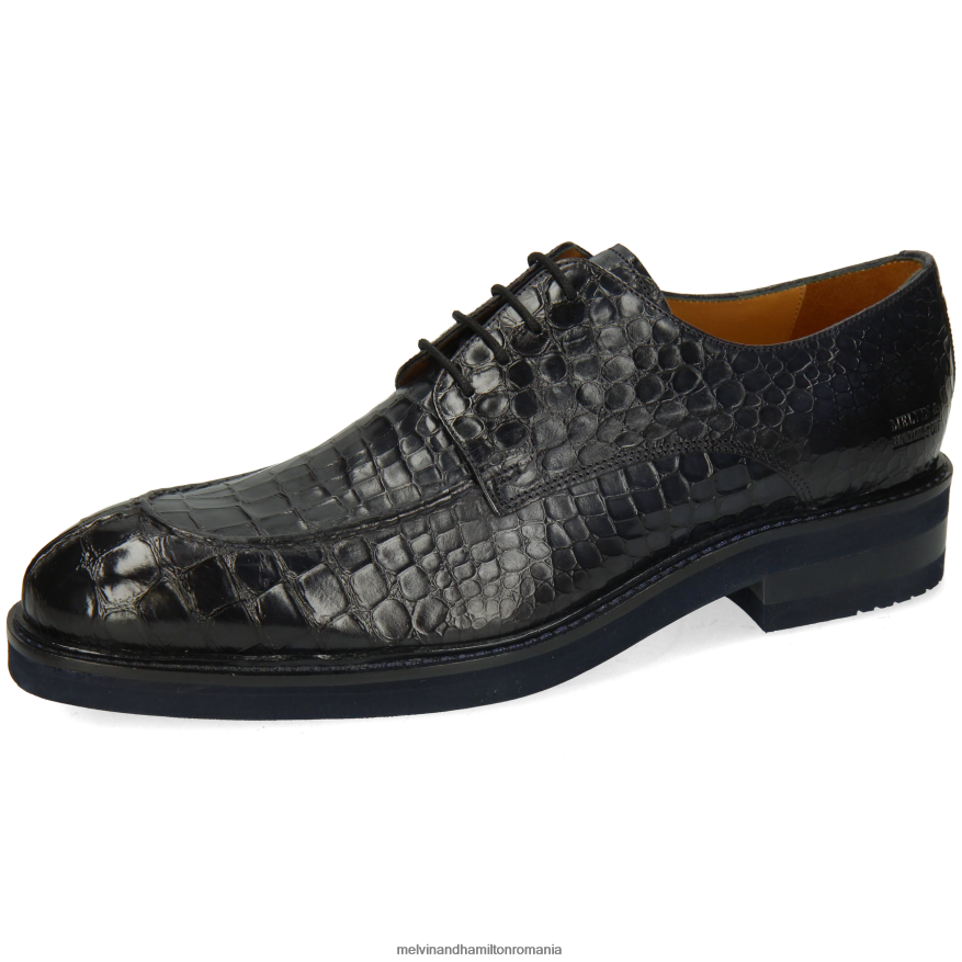 bărbați Melvin & Hamilton parker 1 albastru pantofi derby 2R24J4422