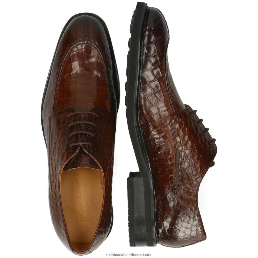 bărbați Melvin & Hamilton parker 1 maro pantofi derby 2R24J4413