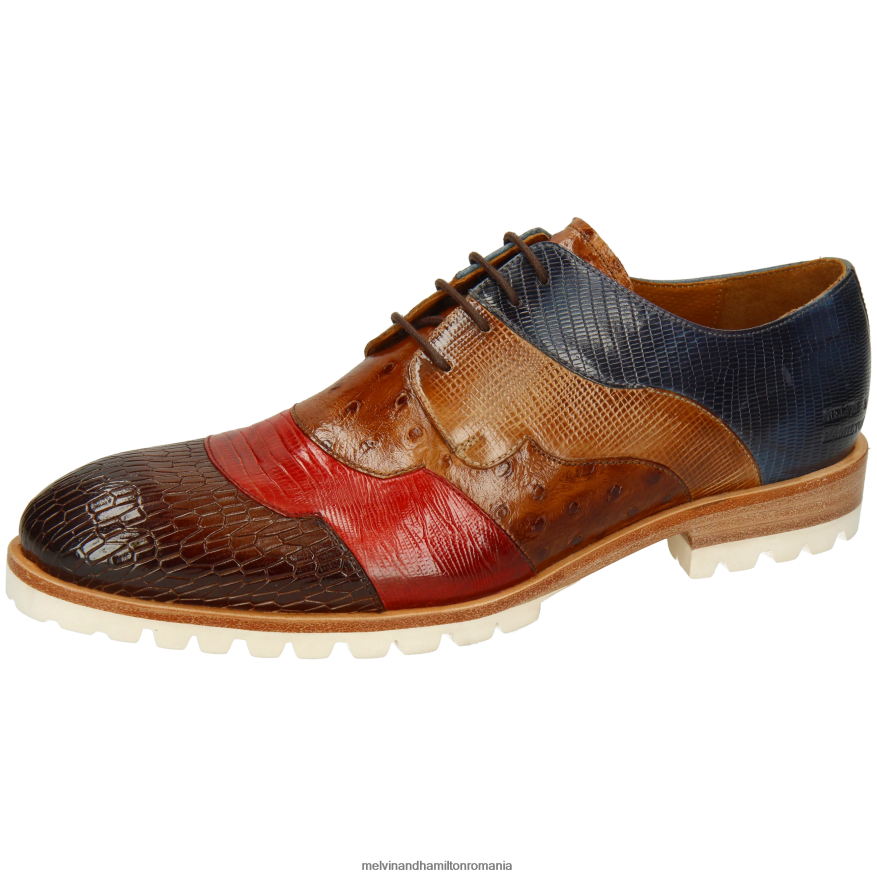 bărbați Melvin & Hamilton patrick 27 multi pantofi derby 2R24J4412