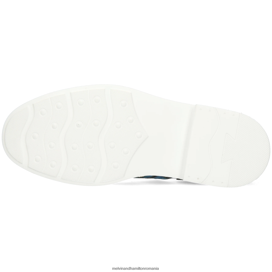 bărbați Melvin & Hamilton ron 2 albastru pantofi derby 2R24J4547