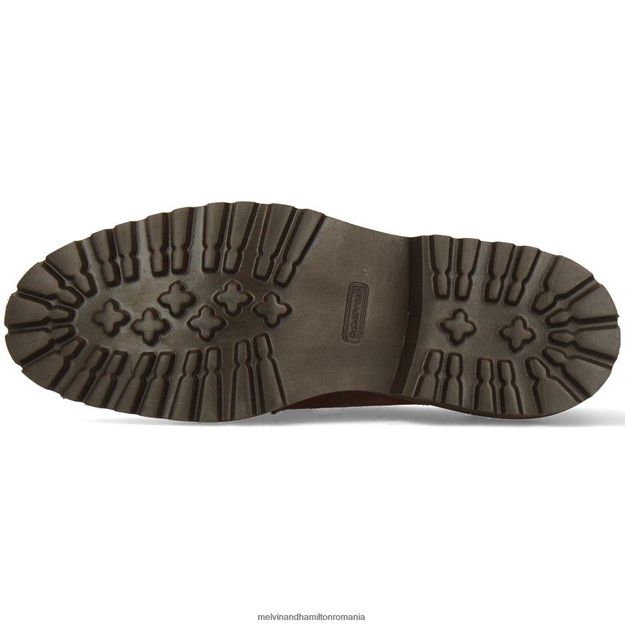 bărbați Melvin & Hamilton străpunge 10 maro pantofi derby 2R24J4419