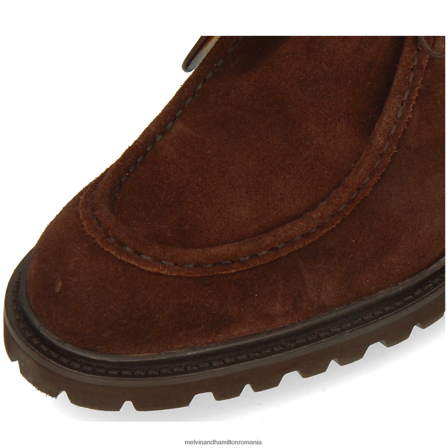 bărbați Melvin & Hamilton străpunge 10 maro pantofi derby 2R24J4419