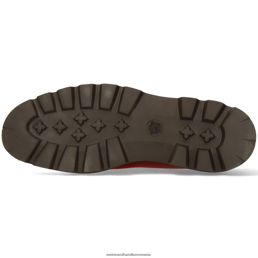 bărbați Melvin & Hamilton străpunge 10 portocale pantofi derby 2R24J4426