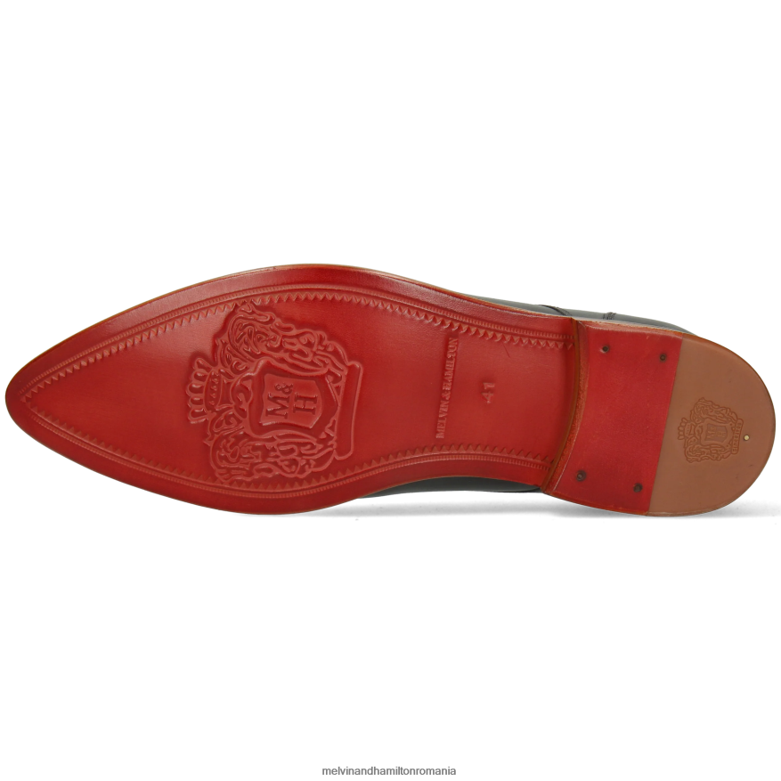 bărbați Melvin & Hamilton toni 1 gri pantofi derby 2R24J4557