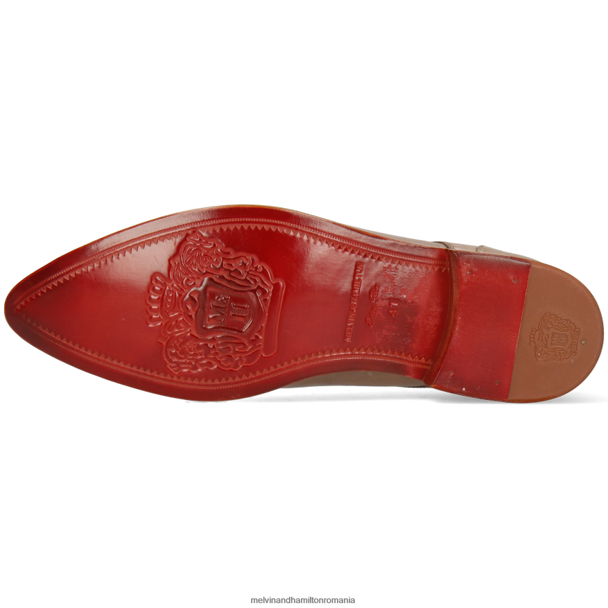 bărbați Melvin & Hamilton toni 1 maro deschis pantofi derby 2R24J4530