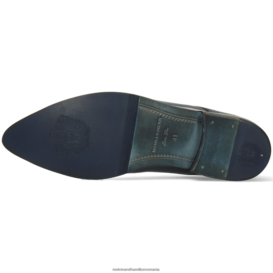 bărbați Melvin & Hamilton toni 36 albastru pantofi derby 2R24J4359