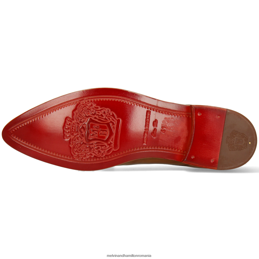 bărbați Melvin & Hamilton toni 36 maro pantofi derby 2R24J4488