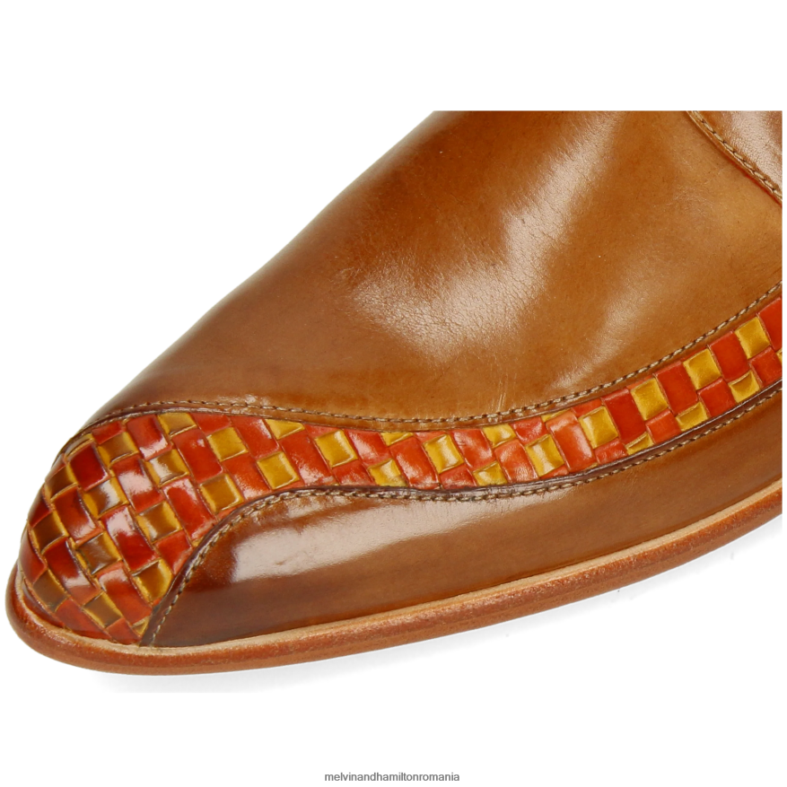 bărbați Melvin & Hamilton toni 36 maro pantofi derby 2R24J4488