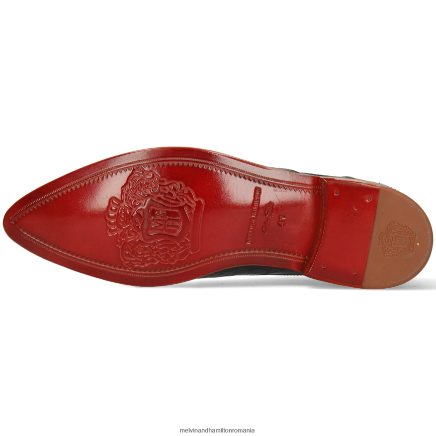 bărbați Melvin & Hamilton toni 39 albastru pantofi derby 2R24J4543