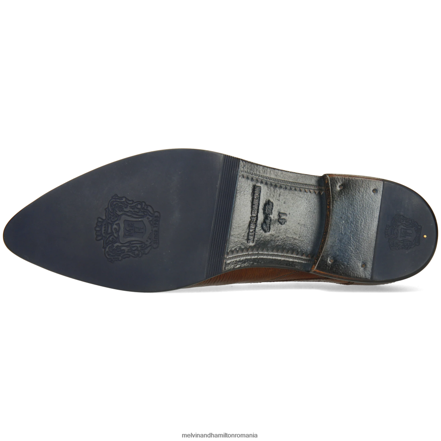 bărbați Melvin & Hamilton toni 39 maro pantofi derby 2R24J4481