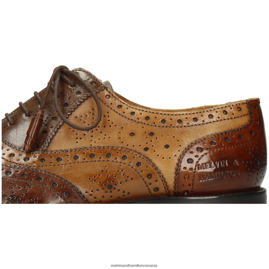 bărbați Melvin & Hamilton Jeff 28 maro pantofi oxford 2R24J4200
