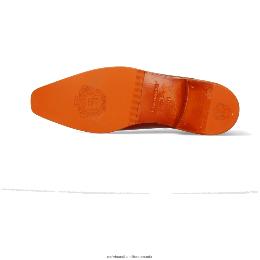 bărbați Melvin & Hamilton Lewis 53 roșu pantofi oxford 2R24J4154