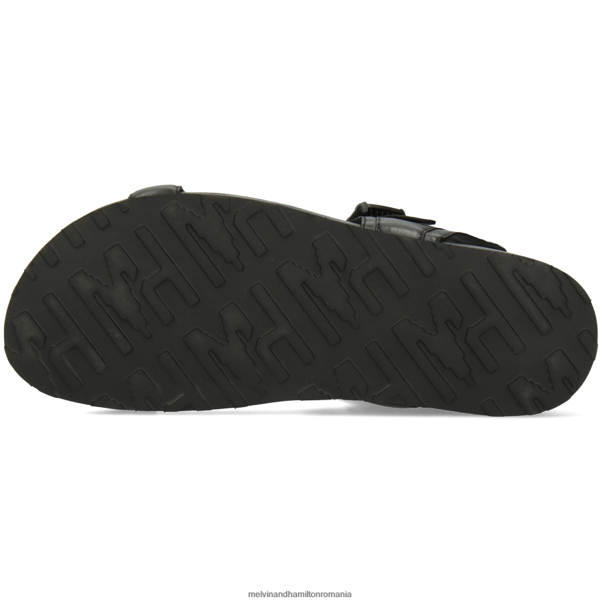 bărbați Melvin & Hamilton robert 22 negru sandale 2R24J4752