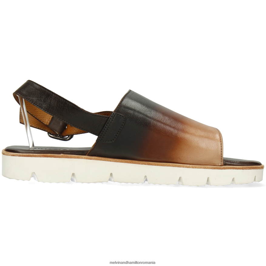 bărbați Melvin & Hamilton sam 45 maro sandale 2R24J4771