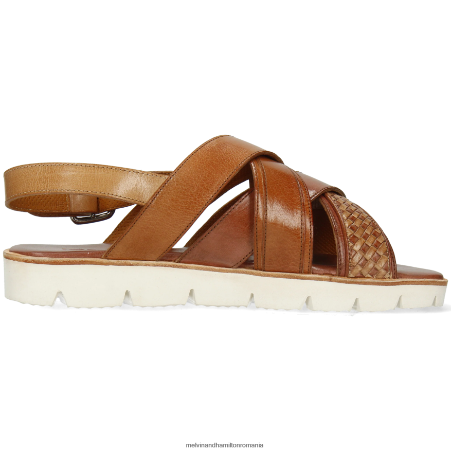 bărbați Melvin & Hamilton sam 46 maro sandale 2R24J4776