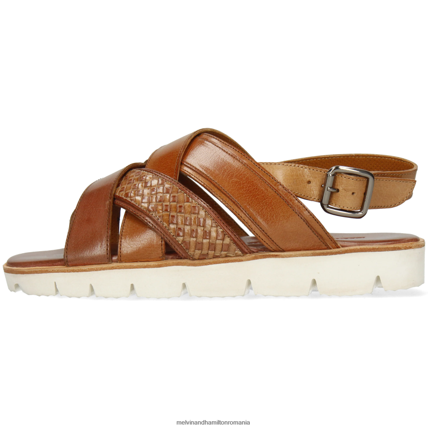 bărbați Melvin & Hamilton sam 46 maro sandale 2R24J4776