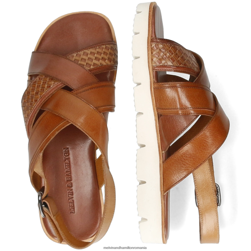 bărbați Melvin & Hamilton sam 46 maro sandale 2R24J4776