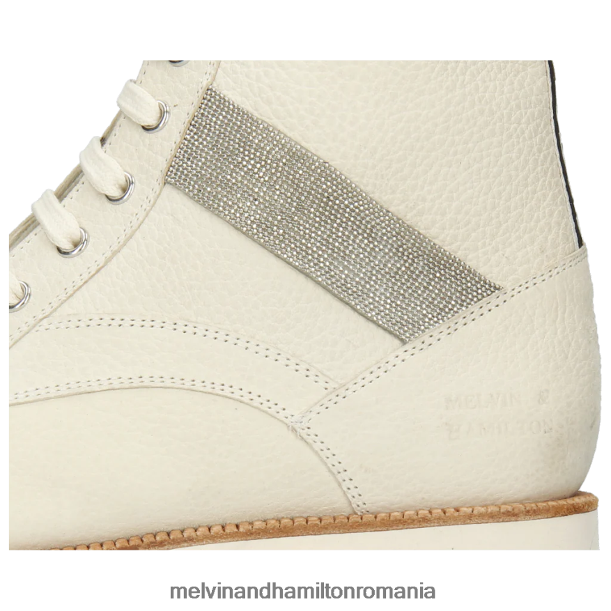 femei Melvin & Hamilton Dakota 8 alb Botine 2R24J41053