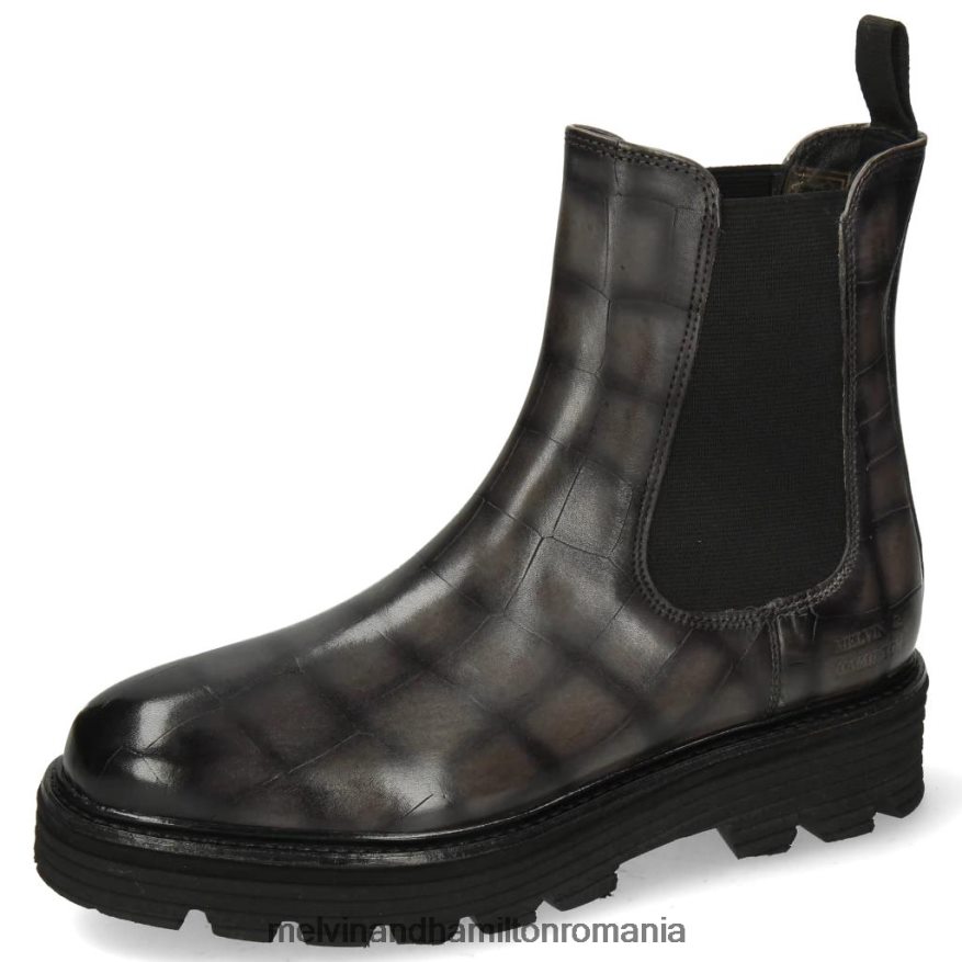 femei Melvin & Hamilton Leonie 5 gri Botine 2R24J41071