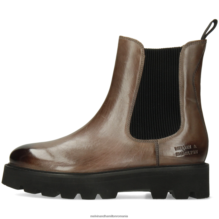 femei Melvin & Hamilton Leonie 5 gri Botine 2R24J4793