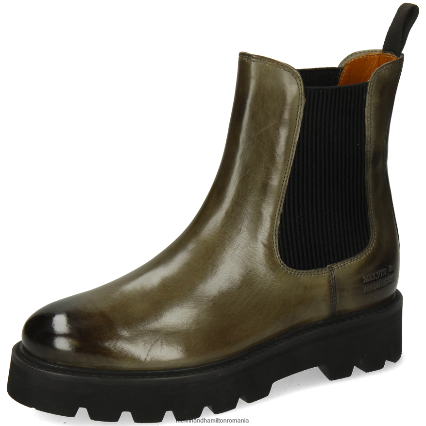 femei Melvin & Hamilton Leonie 5 verde Botine 2R24J4806