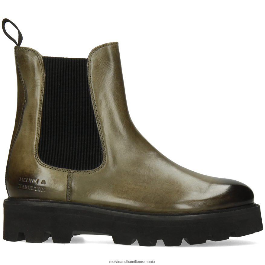 femei Melvin & Hamilton Leonie 5 verde Botine 2R24J4806
