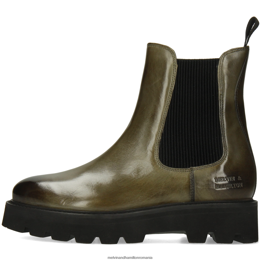 femei Melvin & Hamilton Leonie 5 verde Botine 2R24J4806