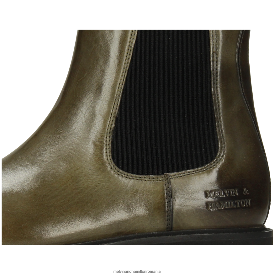 femei Melvin & Hamilton Leonie 5 verde Botine 2R24J4806