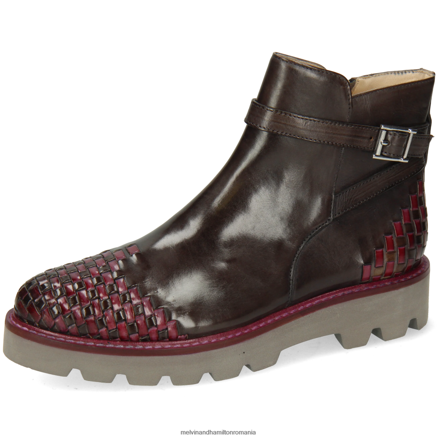 femei Melvin & Hamilton Molly 14 gri Botine 2R24J4934