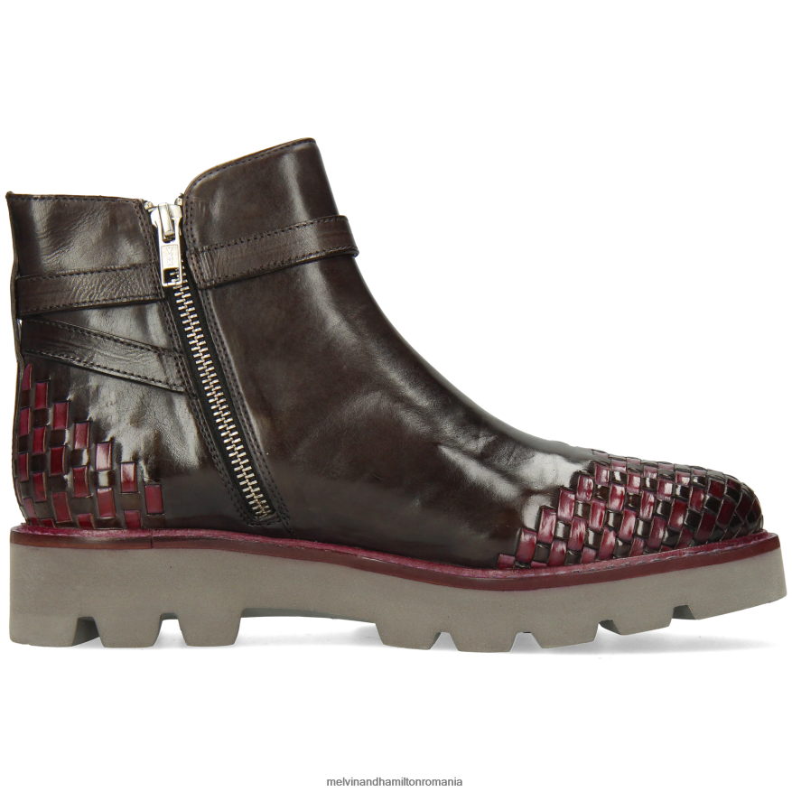 femei Melvin & Hamilton Molly 14 gri Botine 2R24J4934