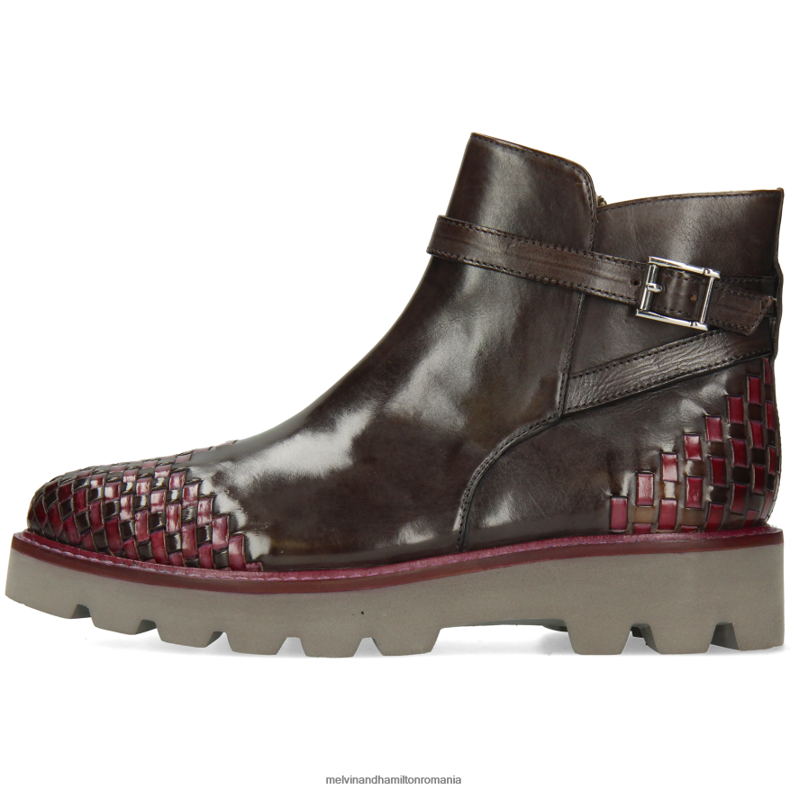 femei Melvin & Hamilton Molly 14 gri Botine 2R24J4934