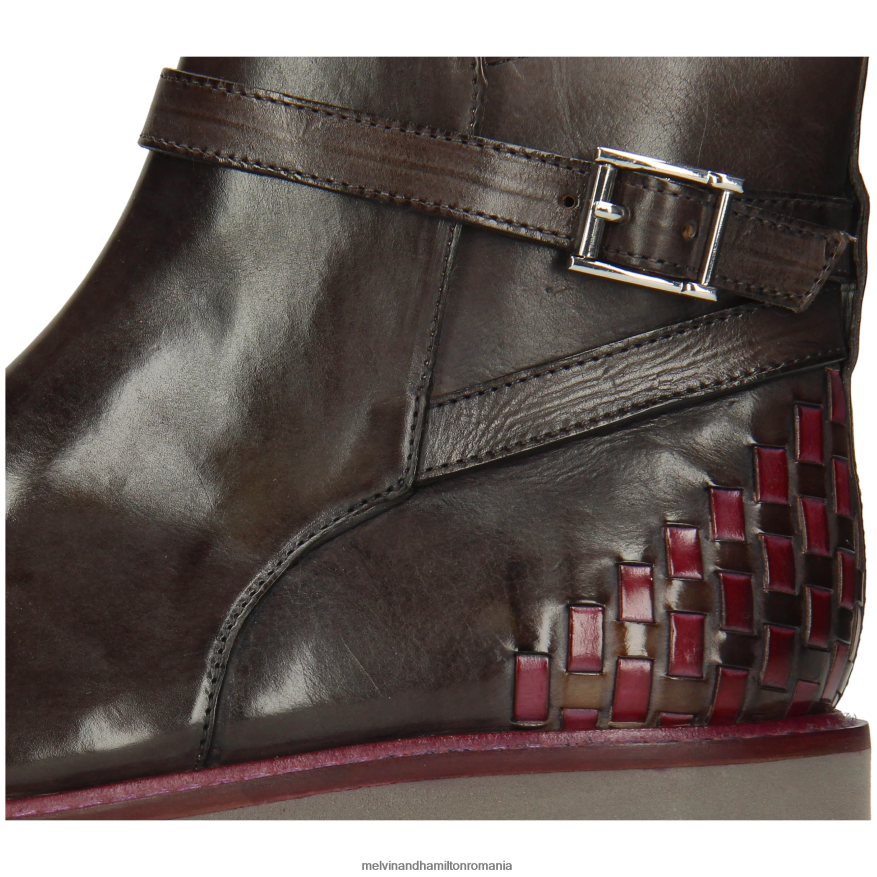 femei Melvin & Hamilton Molly 14 gri Botine 2R24J4934