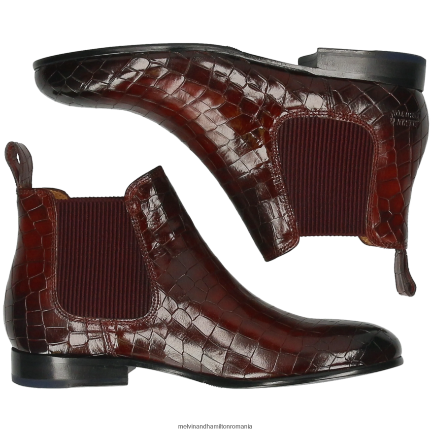 femei Melvin & Hamilton Sally 25 Violet Botine 2R24J4887