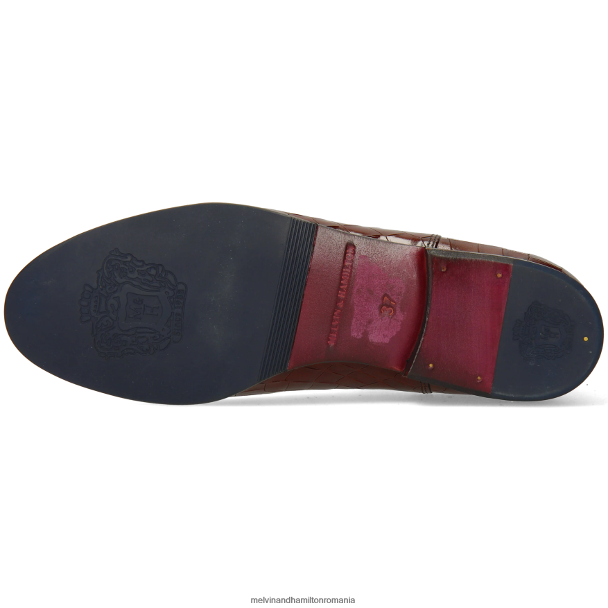 femei Melvin & Hamilton Sally 25 maro Botine 2R24J4901