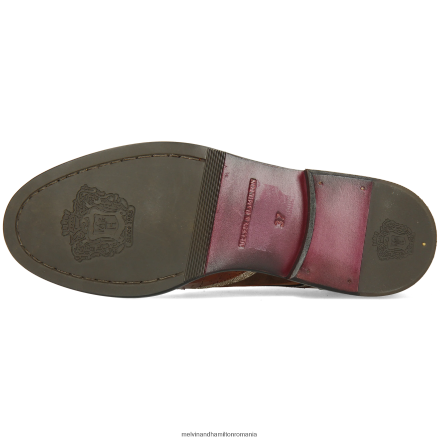 femei Melvin & Hamilton Sally 30 maro Botine 2R24J4982