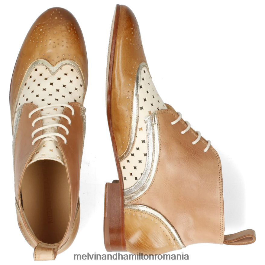 femei Melvin & Hamilton Sally 30 maro deschis Botine 2R24J41134