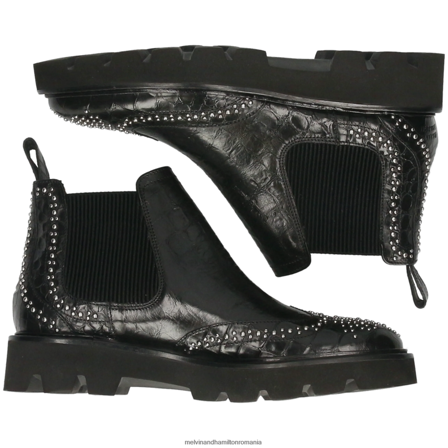 femei Melvin & Hamilton Sally 45 negru Botine 2R24J4856