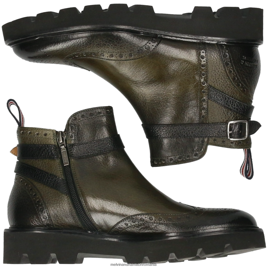 femei Melvin & Hamilton Sally 60 gri Botine 2R24J4950