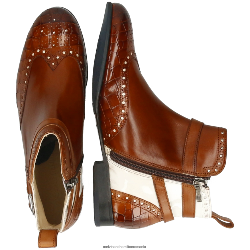 femei Melvin & Hamilton Sally 60 maro Botine 2R24J4819