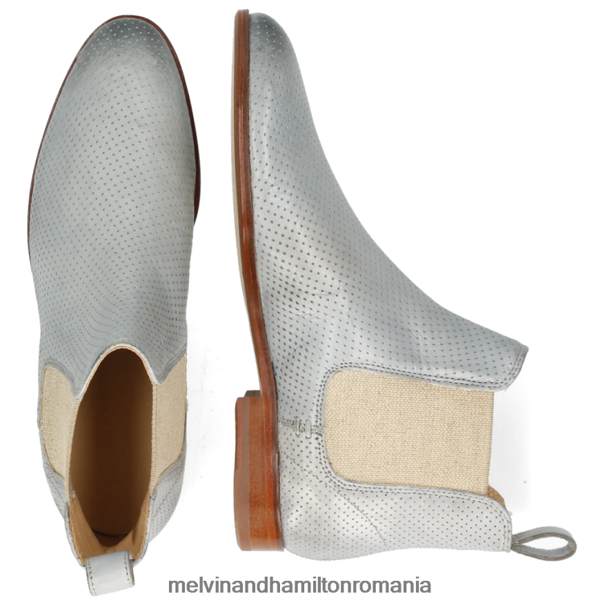 femei Melvin & Hamilton Susan 10 gri Botine 2R24J41136