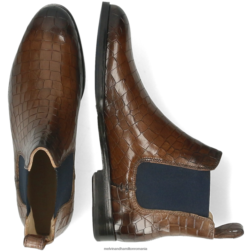 femei Melvin & Hamilton Susan 10 gri Botine 2R24J4801